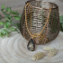 Ketting druppel goud glitter